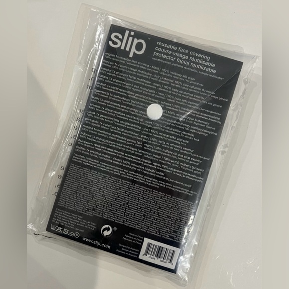 Slip | 100% Mulberry Silk | Face Mask | Adjustable Nose Wire & Loops | NWT - Picture 10 of 14